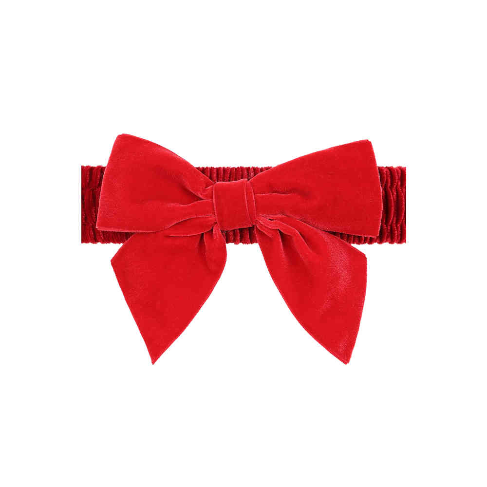 Banned - Millie Bow Taille riem - Bordeaux rood